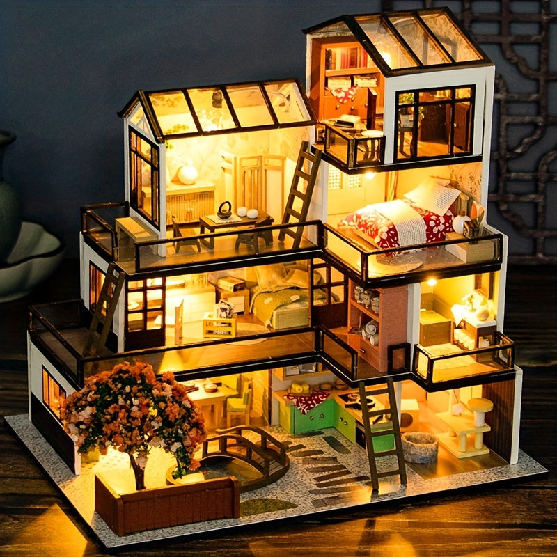 Modern House 3d Miniature House 5+ Thousand Modern Doll House