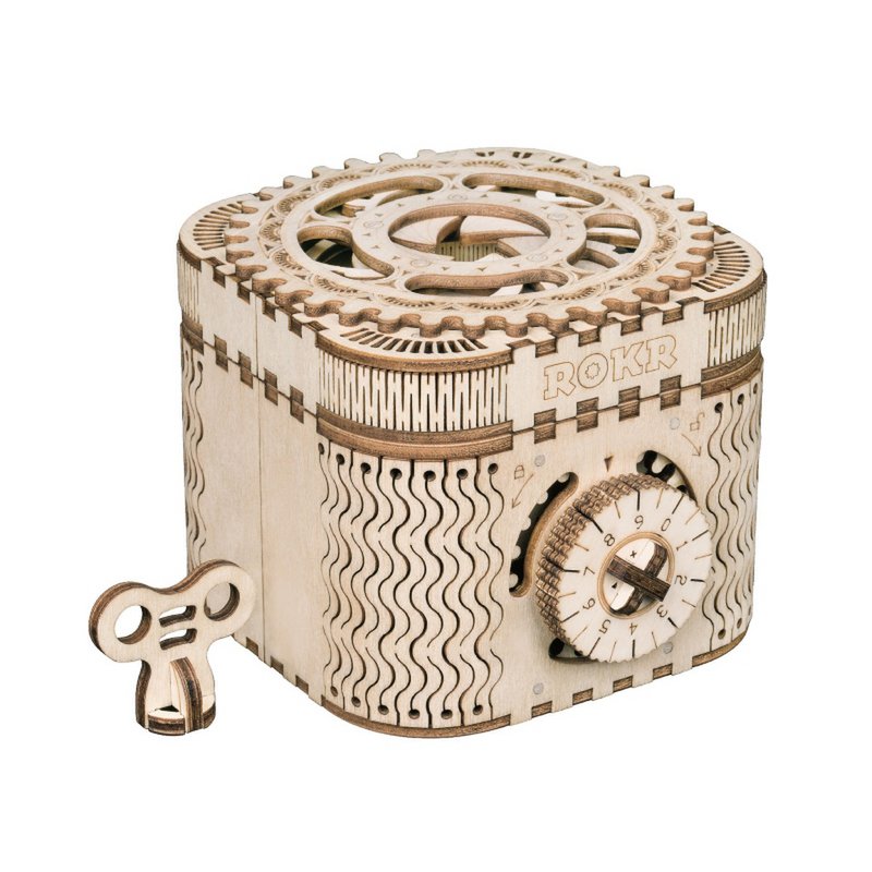 onze unieke 3D Houten Puzzel Schatkist