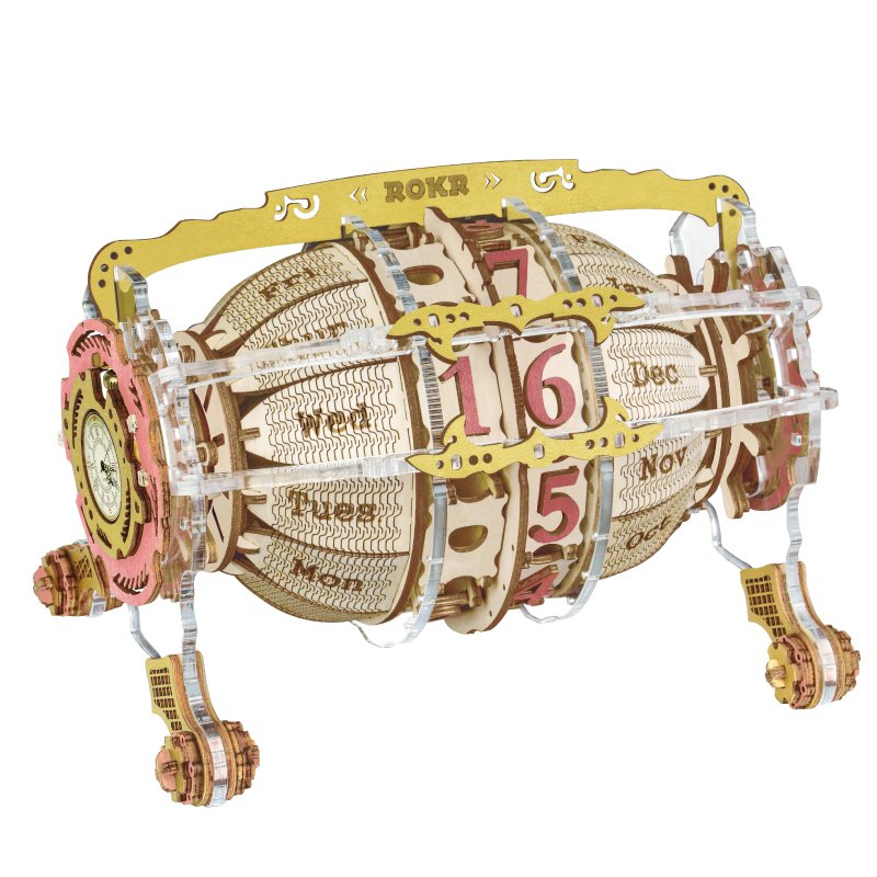 Ontdek de Magie van Tijd met de 3D Puzzel Tijdmachine Kalender