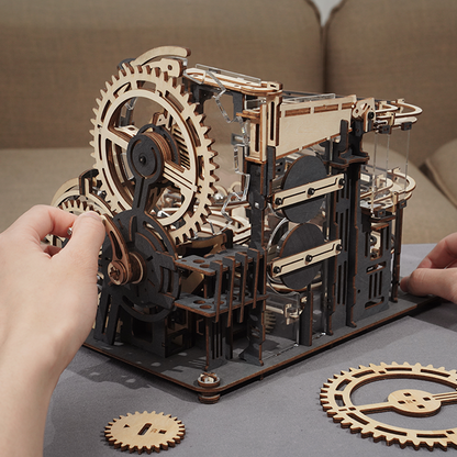 3D Wooden Marble Run 'Marble Night City' Robotime